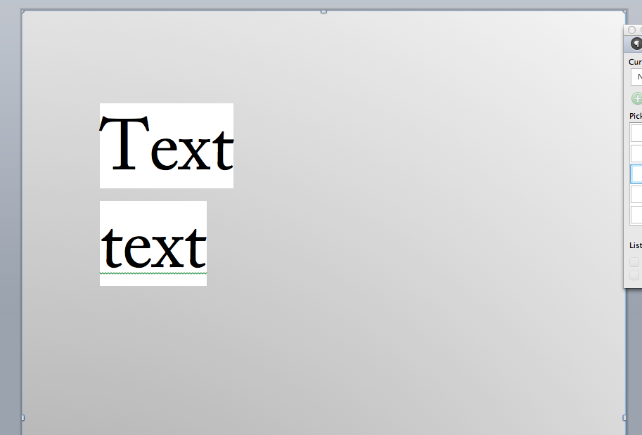 word for mac 2018 text box transparent background